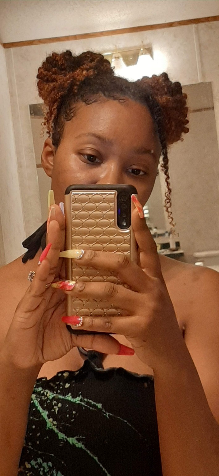 Styled progress view of the hairline